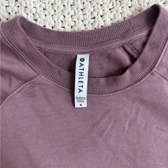 Athleta purple soft long sleeve - Picture 2 of 3